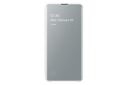 Samsung Clear View Cover Blanc Galaxy S 10+