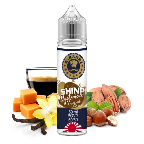 E-Liquide 50 ml E-Kanbi Shinpi mystérieux caramel pécan