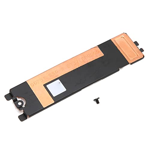 Couvercle de Dissipateur Thermique SSD M.2, Refroidissement de Disque SSD pour Dell XPS 15 9500 9510 9520 Precision5550 5560 SSD Droit, Couvercle de Dissipateur Thermique en Alliage D'aluminium