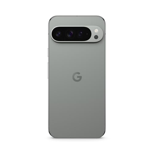 Google Pixel 9 Pro XL – Smartphone Android débloqué avec Gemini, Triple Appareil Photo arrière, 24 Heures d'autonomie et écran Super Actua 6,8 Pouces – Vert Sauge, 256GB