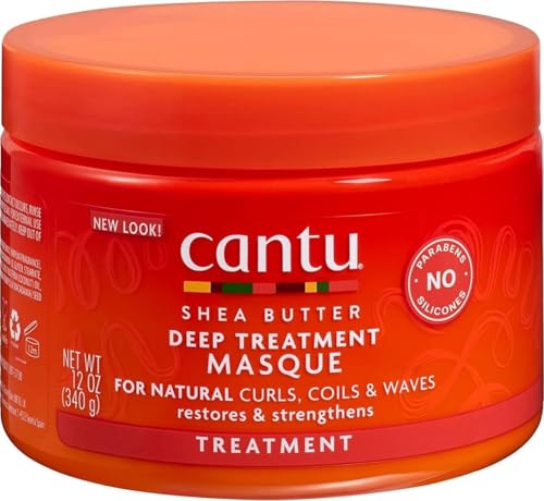 Cantu Beurre de Karité pour Cheveux Naturels Masque, 340 g