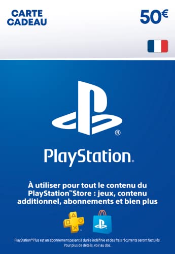 50€ Carte Cadeau PlayStation | Compte PSN français uniquement [Code par Email]