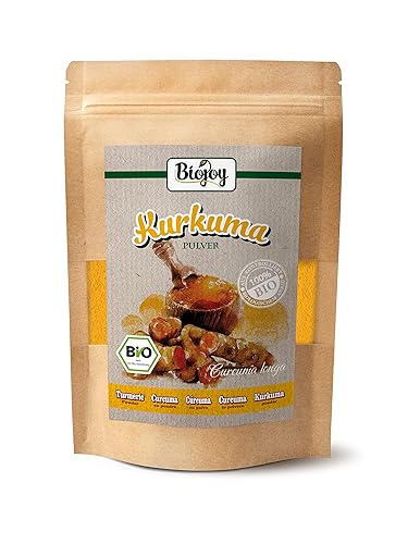 Biojoy Curcuma en poudre BIO (250 g), Racine de curcuma moulue (Curcuma longa)