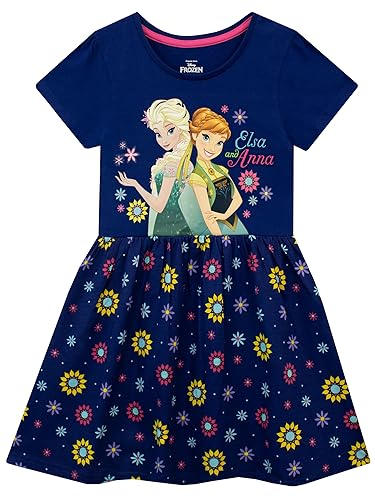 Disney Robe La Reine des Neiges Filles | Frozen Robe Princesse Enfant | Costume De Princesse Fille