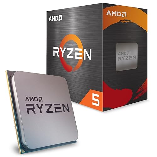 AMD Ryzen 5 5600 avec Ventilateur Wraith Stealth - (Socket AM4/6 Coeurs -12 Threads/Frequence Min 3,5GHZ- Frequence Boost 4,4GHz/35MB/65W) - 100-100000927BOX