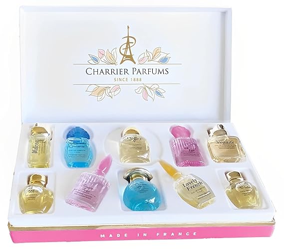 Charrier Parfums Collection Précieuse 10 Eaux de Parfum Miniatures Total 58,8 ml