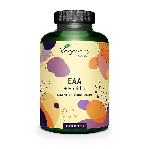 BCAA 2.1.1 | Dosage Elevé : 3000 mg | 8 Acides Aminés Essentiels (EAA) + Histidine | 100% NATUREL | Récupération + Développement Musculaire | Sans Additifs & Vegan | 300 Comprimés | Vegavero®