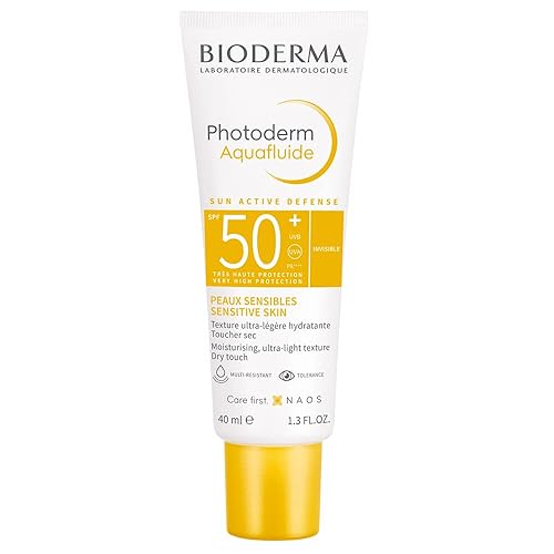 Aquafluide Texture ultra-légère hydratante SPF50+ 40ml Photoderm Peaux sensibles Bioderma