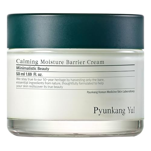 [PKY] Pyunkang Yul Crème Barrière Hydratante Apaisante pour Peau Sensible, Céramides et Acide Hyaluronique pour Hydratation, Vegan, Soin Visage Coréen (1.69 Fl. Oz, 50ml)