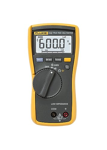 Fluke 113 Multimètre numérique LCD, 6000 points CAT III 600 V