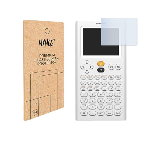 WYNGS Lot de 2 Films de Protection d'écran en Verre trempé compatibles avec Les calculatrices Graphiques Numworks